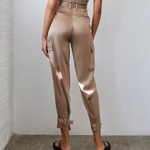 WORN ONCE-Babaton refined cargo pant- taupe - Picture 1 of 3